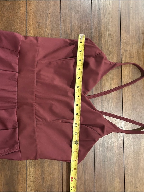 Halara Breezeful Side Zip Wide Leg Quick Dry Jumpsuit Amaranth Burgundy Medium - Picture 8 of 11